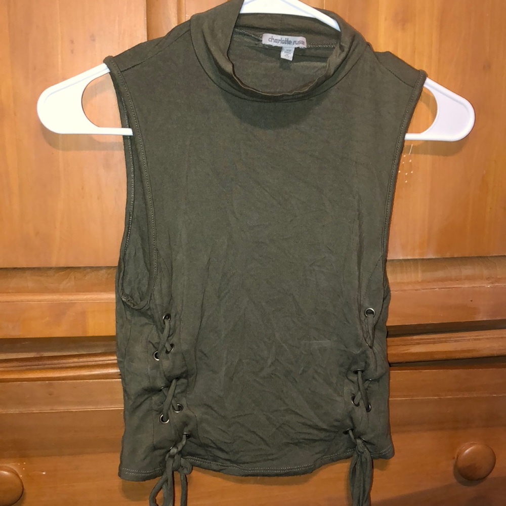 Charlotte Russ olive green